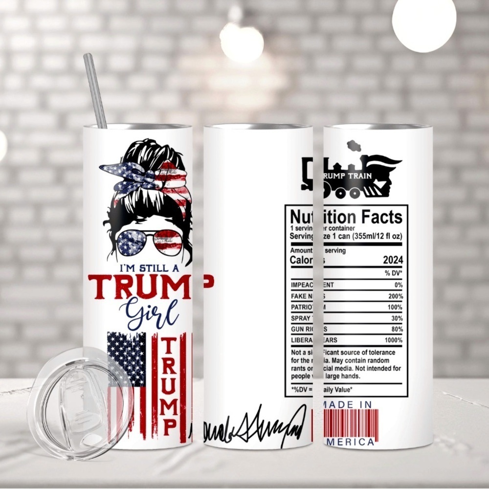 Trump Girl 20oz Stainless Steel Tumbler